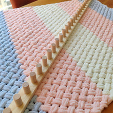 48” Chunky Knitting Blanket Loom - Custom Knitting Loom - Foldable and Portable