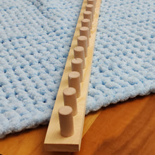 48” Chunky Knitting Blanket Loom - Custom Knitting Loom - Foldable and Portable